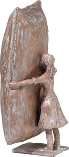 Skulptur "Frau Holle" (2024), Bronze