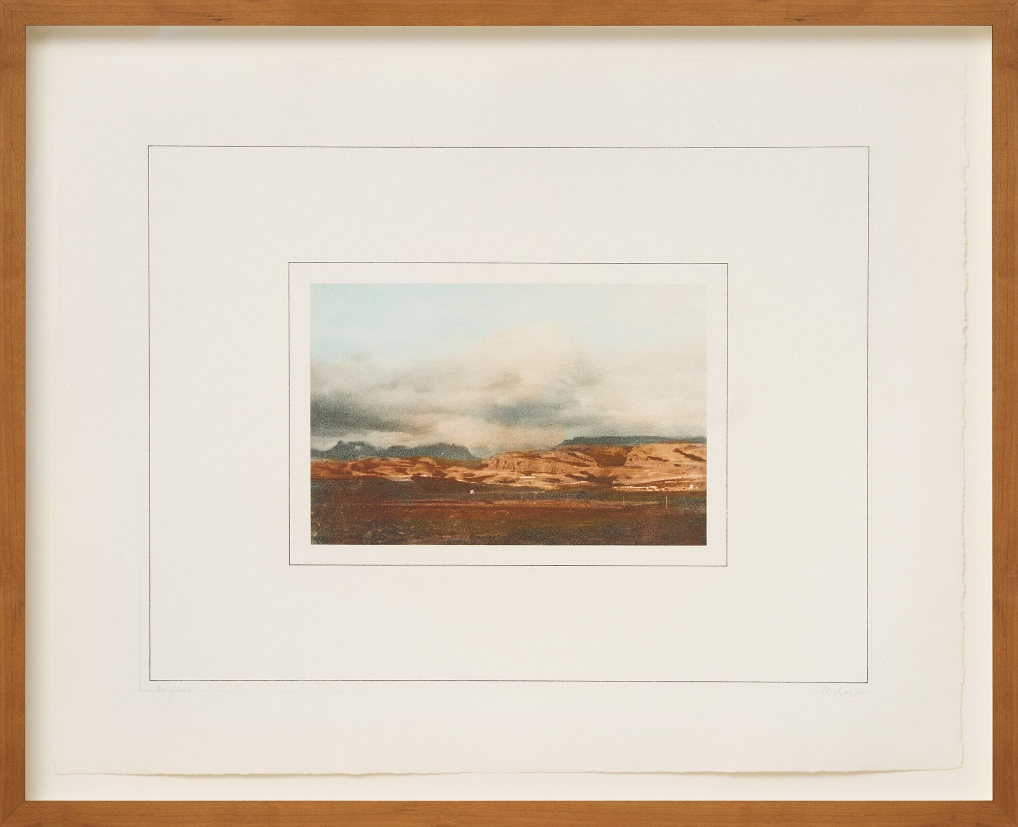 Picture "Canary Landscapes I (c)" (1971) by Gerhard Richter