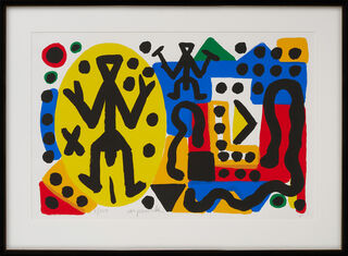 Bild "Ohne Titel" (1993) von A. R. Penck