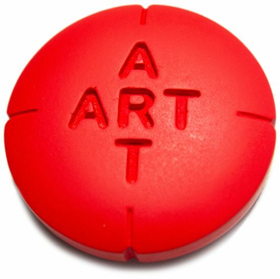 Objekt "Pill for Art (Ceramic)" (2019), Keramik, Exklusiv-Edition für ARTES von Amos Plaut