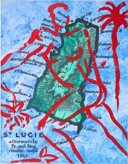 Picture "St. Lucie" (1995) (Unique piece) by Stefan Szczesny