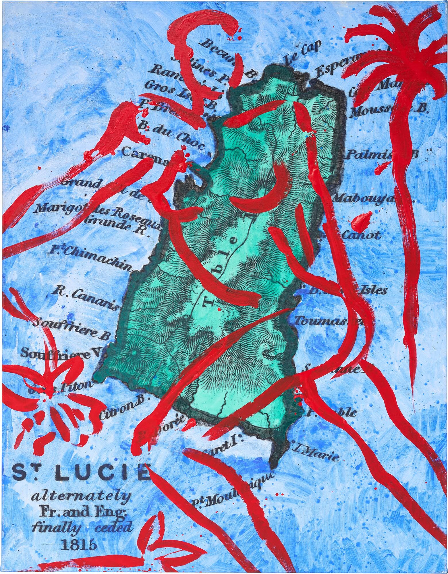 Picture "St. Lucie" (1995) (Unique piece) by Stefan Szczesny