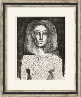 Bild "Le Corsage à Carreaux" (1949) von Pablo Picasso