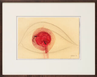 Picture "Eye" (1963) (Unique piece) by Otto Piene