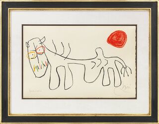Bild "L'enfance d'ubu" (1975) von Joan Miró