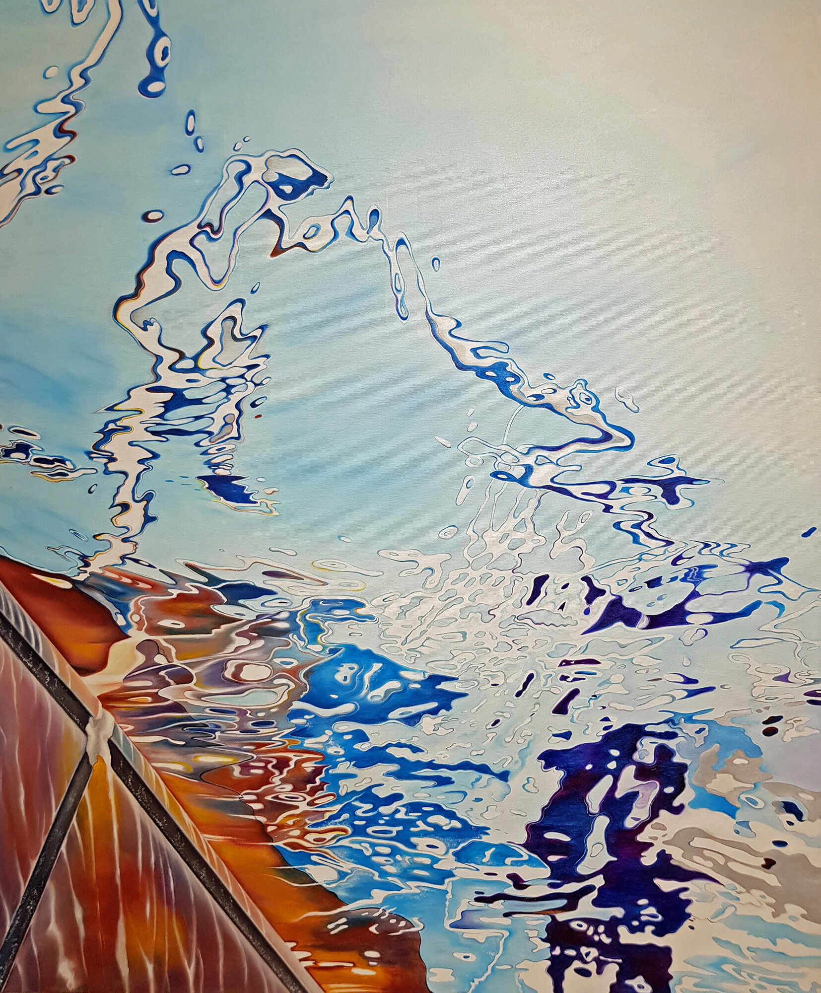 Picture "Dance of Colours" (2022) (Unique piece) by Alex Krull