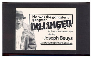 Object "Dillinger Videotape VHS" (1974) by Joseph Beuys