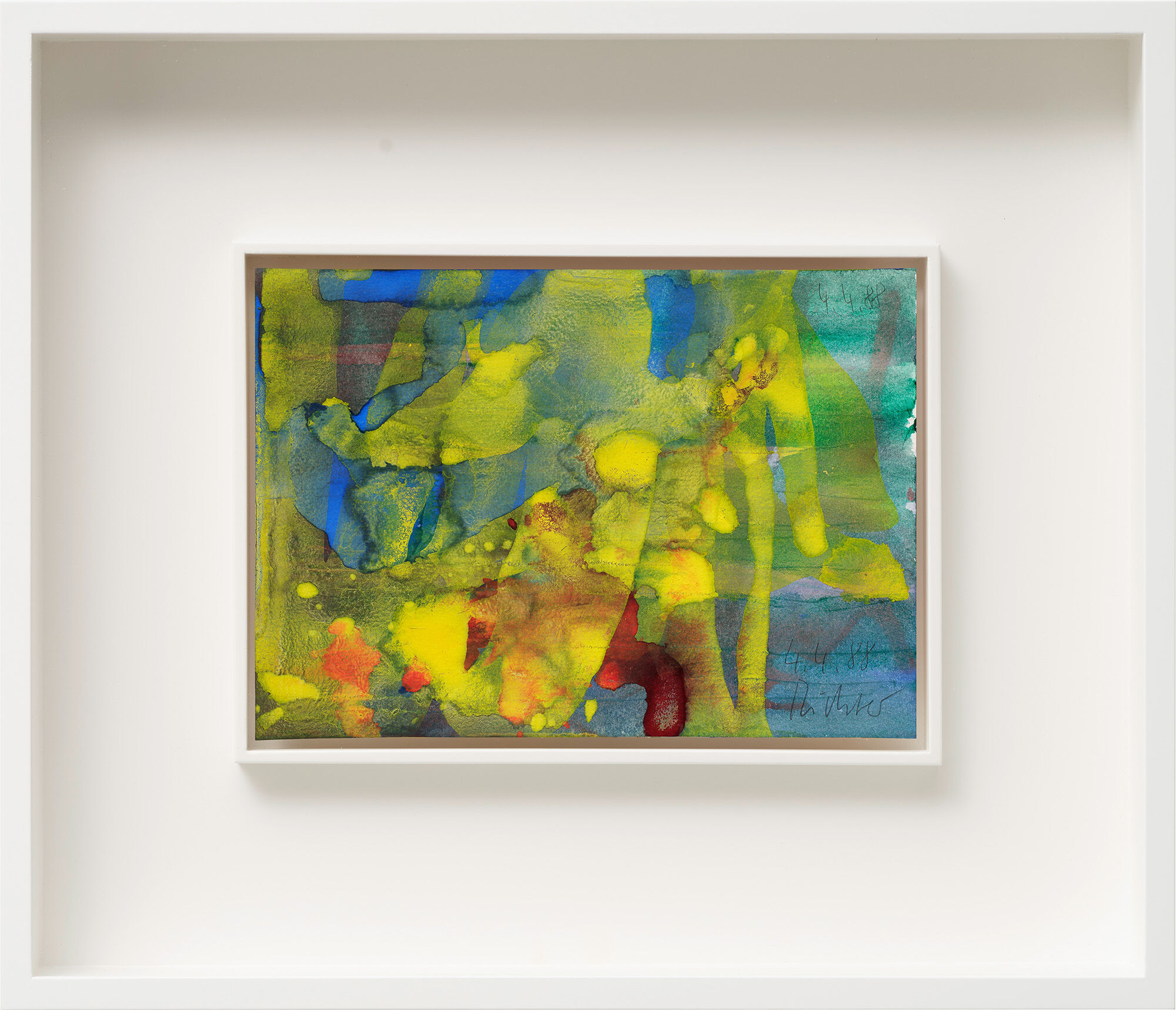 Bild "Ohne Titel (4.4.88)" (1988) (Unikat) von Gerhard Richter