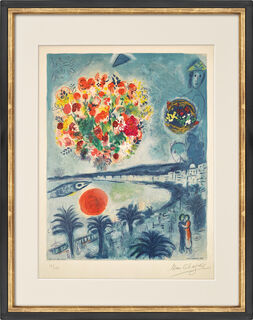 Bild "Soleil couchant, from "Nice and the Côte d'Azur"" (1967)