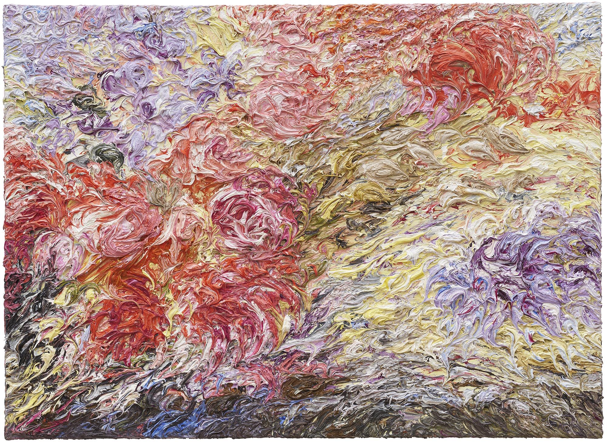 Picture "Roses" (2016-22) (Unique piece) by Ansgar Skiba