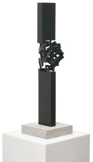 Skulptur "Drehung II (schwarz)" (2023) (Unikat)