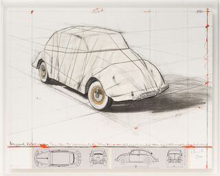 Picture "Wrapped Volkswagen" (2013) by Christo