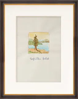 Bild "Verfrühter Herbst" (1961) (Unikat)