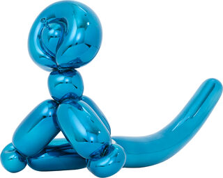 Skulptur "Monkey (Blue)" (2017)