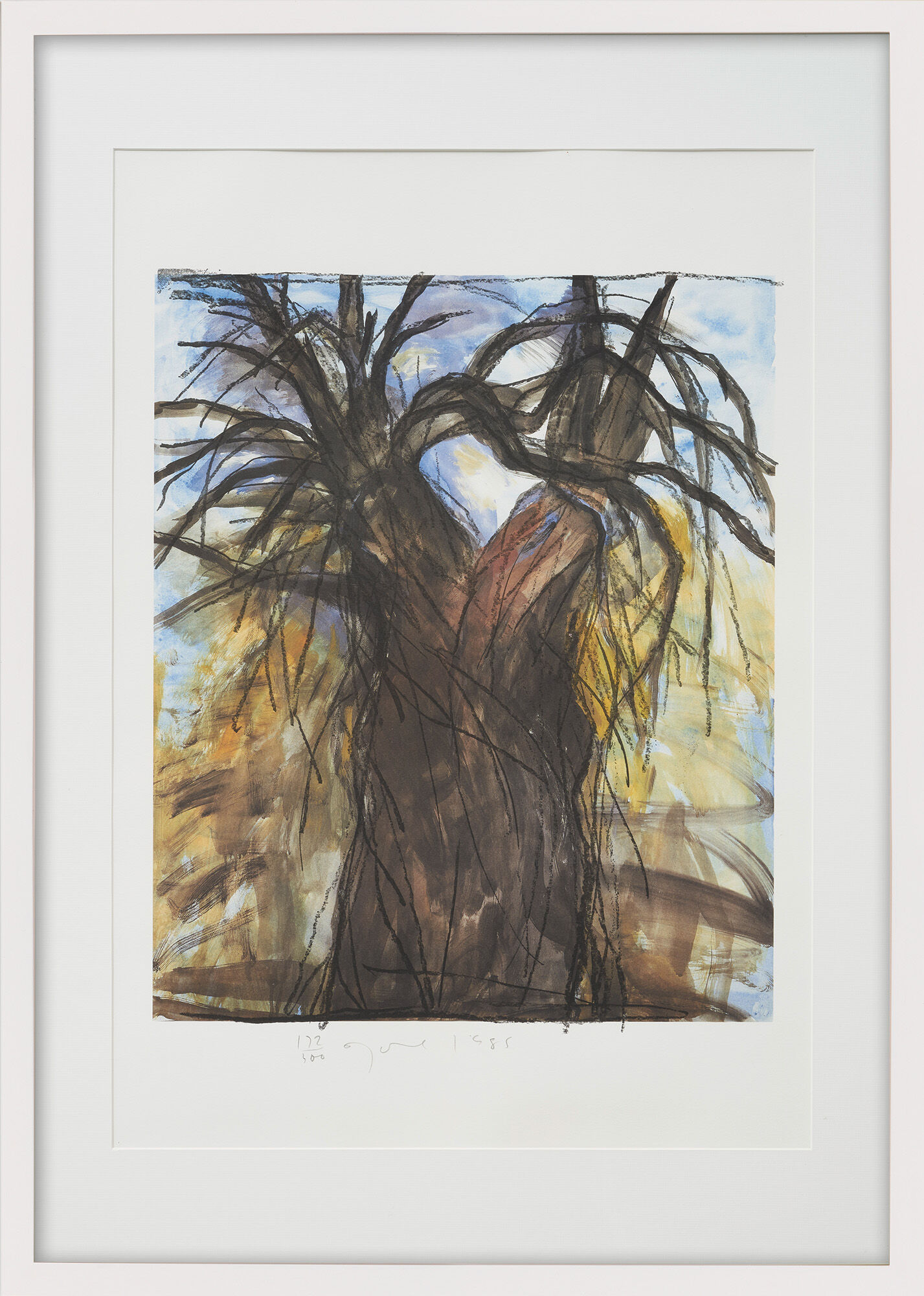 Picture "The New Year's Tree" (1985) by Jim Dine
