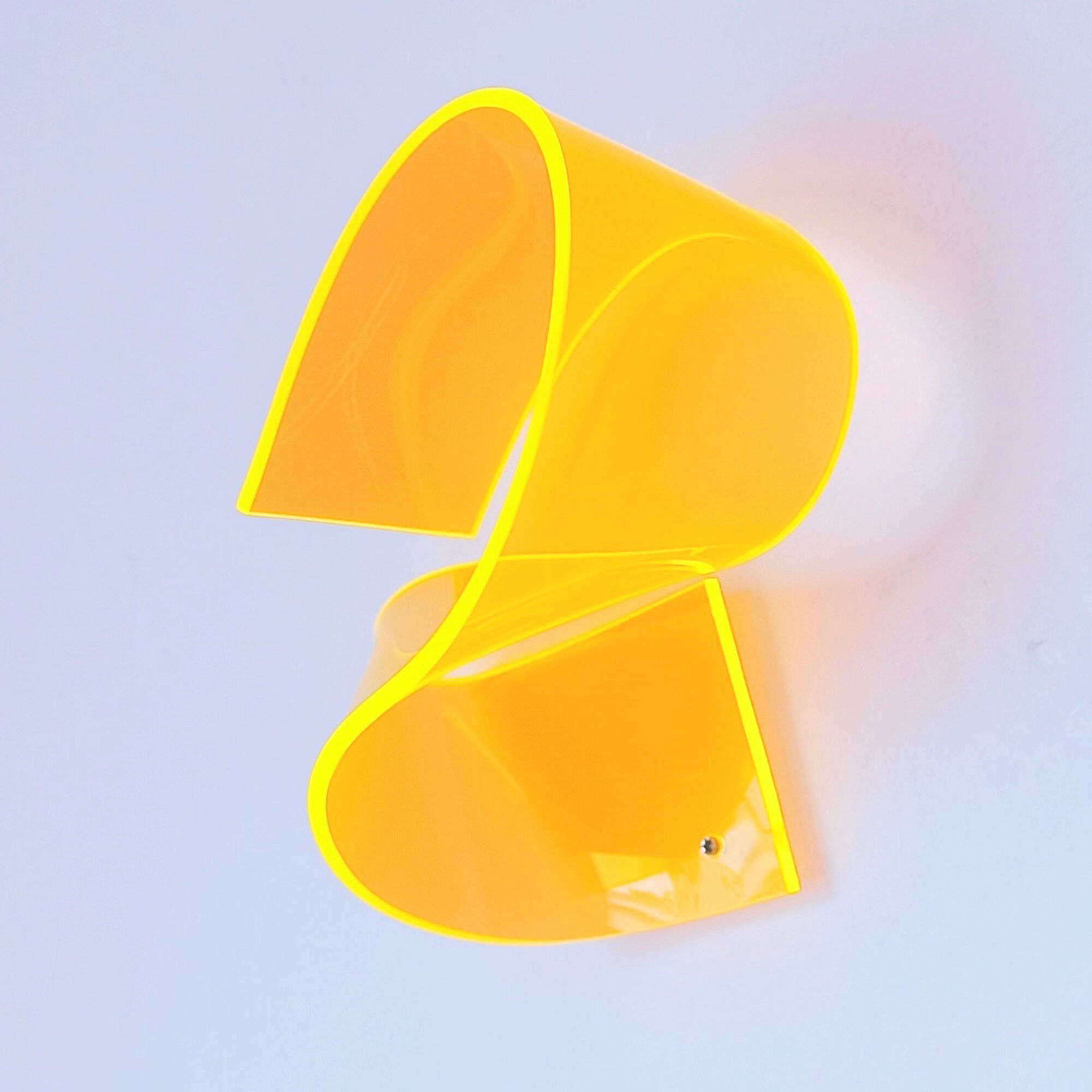 Object "Orange Squiggle VIII" (2022) (Unique piece) by Selcuk Dizlek