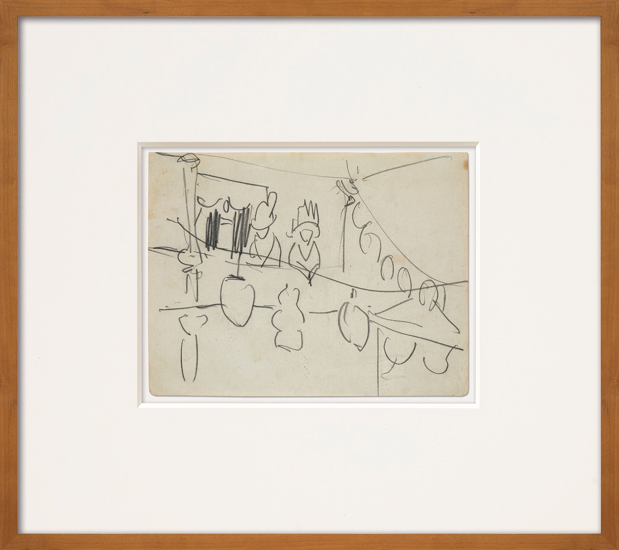Picture "Box on the Balcony of the Eldorado" (1911) (Unique piece) by Ernst Ludwig Kirchner