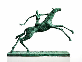 Skulptur "Anspornen" (2012/2023), Bronze