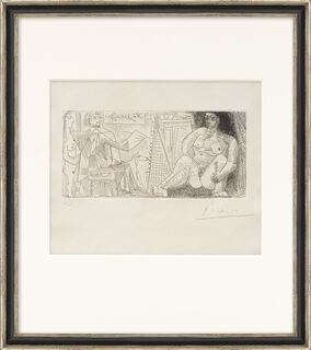 Bild "Le Peintre et son Modèle" (1963)