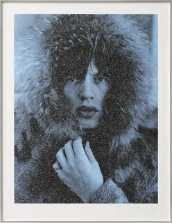 Picture "Mick Jagger" (2023) by Russell Young