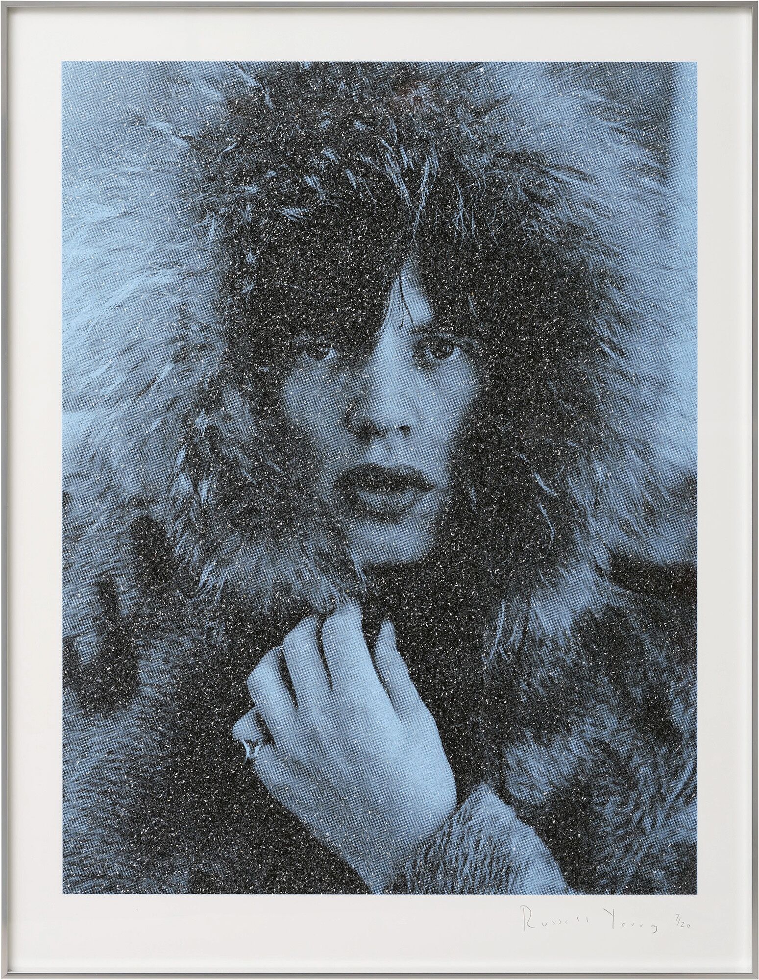 Picture "Mick Jagger" (2023) by Russell Young
