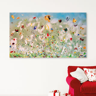 Picture "Maurice and I MYSELF" (2021-22) (Unique piece) by Christine Müller