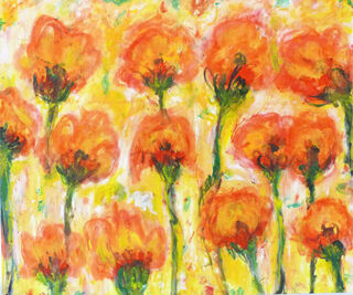 Bild "Flowers in the sun" (2013) (Unikat)