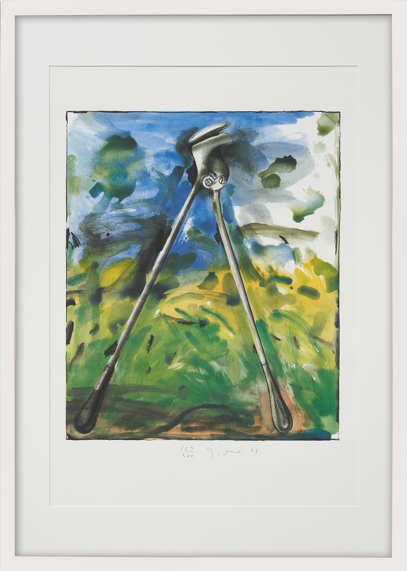 Picture "The Astra Tool (from the Astra Suite)" (1985) by Jim Dine