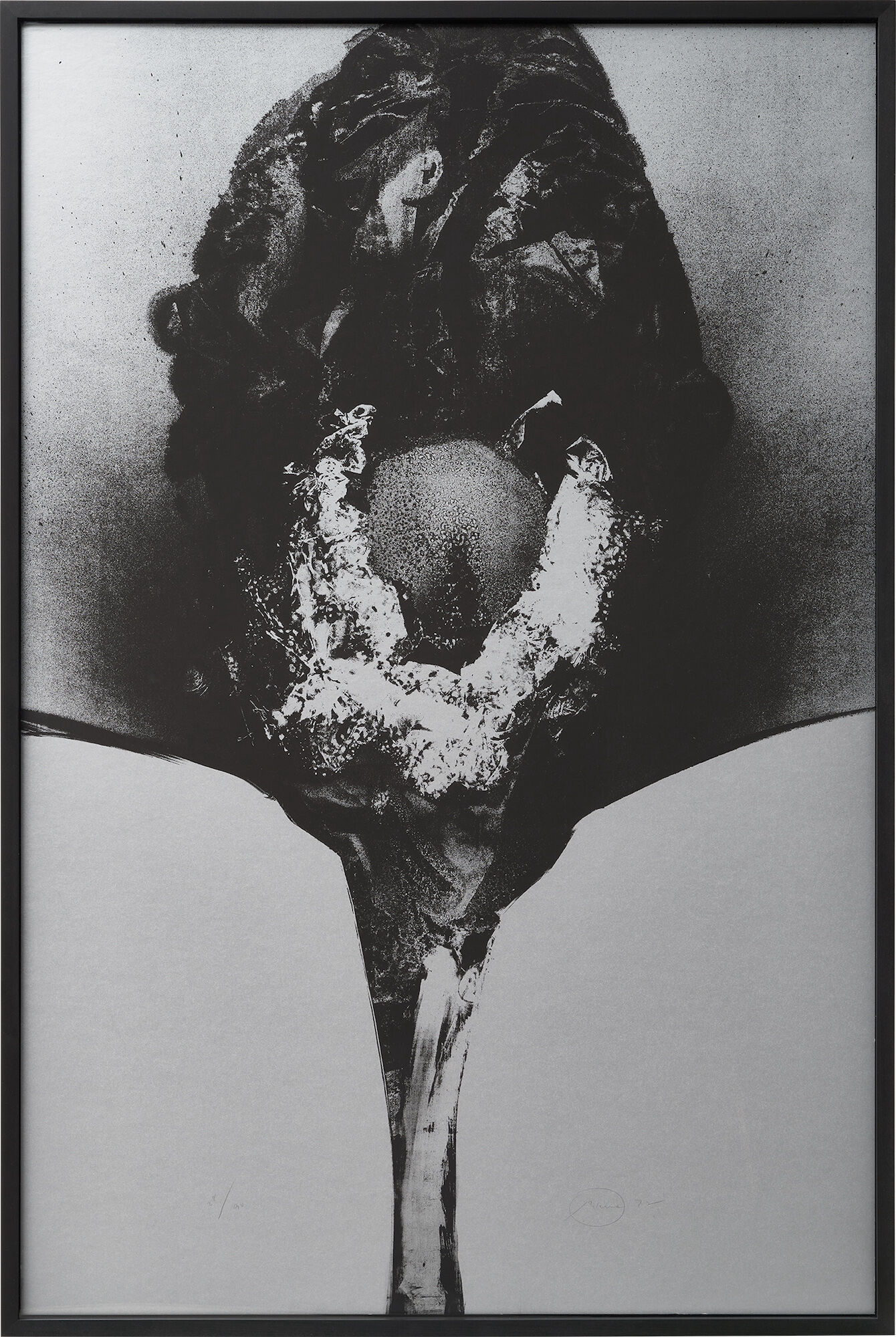 Picture "Addis Abeba" (1972) by Otto Piene