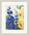 Picture "Delphinium and Gladioli" (2017) (Unique piece)