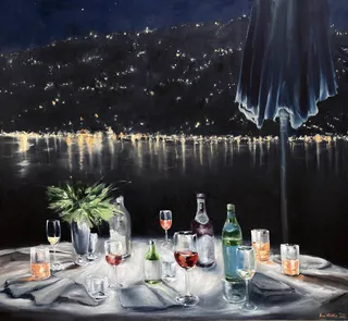 Bild "When the nights are long" (2026) (Unikat)