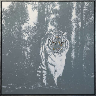 Picture "Series Bright Spot | Tiger" (2023/24) (Unique piece) by Lezzueck Coosemans