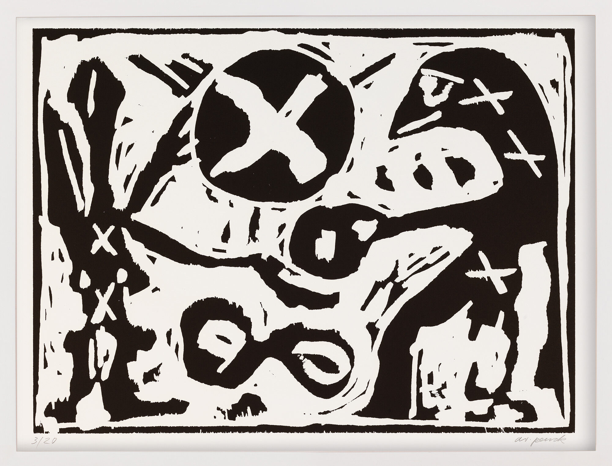 Picture "Give Me (There You Have It)" (1991) by A. R. Penck