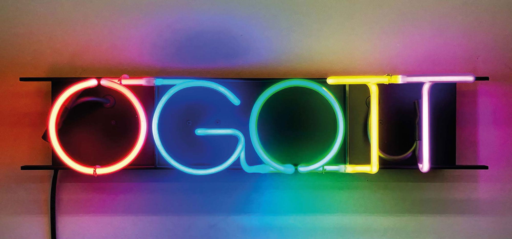 Objet mural "OGOD (multicolore)" (2023) de Albert Hien