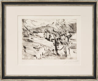 Bild "Walchensee-Landschaft" (1923)