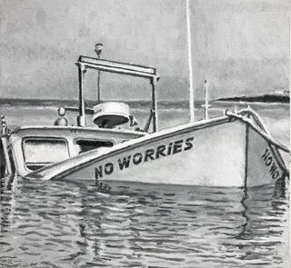 Bild "No Worries" (2019) (Unikat)
