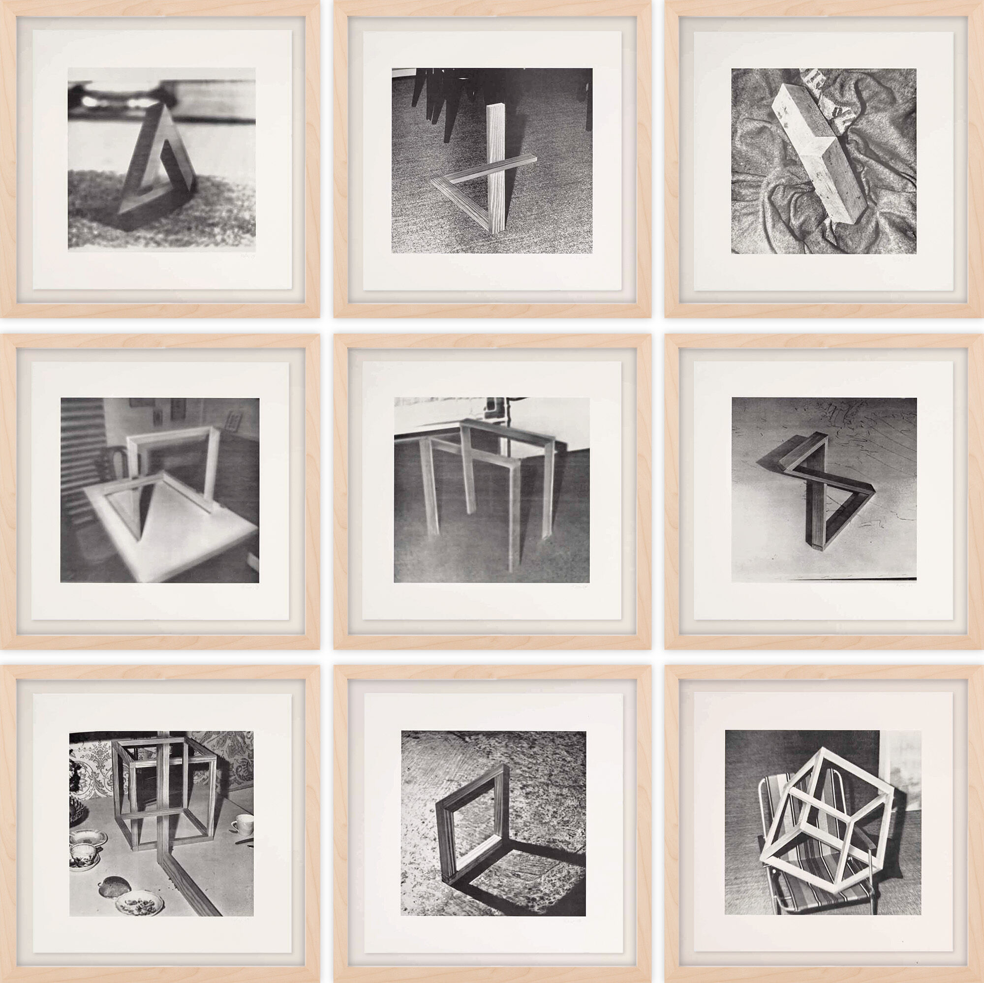 Bild "Neun Objekte" (1969) von Gerhard Richter