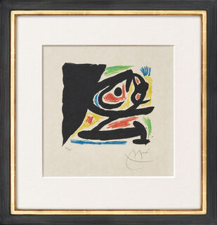 Bild "Maitres-Graveurs Contemporains" (1970) von Joan Miró
