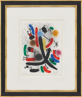 Bild aus der Serie "Joan Miró Lithographe I." (No. 1) (1972)