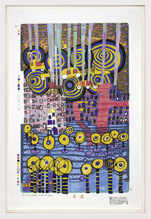 Malbuch 'Verträumte Häuser' – über 50 Motive Im Stil Von Hundertwasser Zum Entspannen & Kreativsein