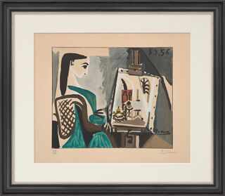 Bild "Femme dans l'Atelier" (1956) von Pablo Picasso