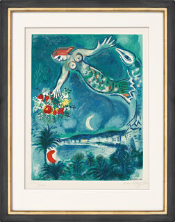 Picture "Sirene et Poisson", from "Nice and the Côte d'Azur" (1967)