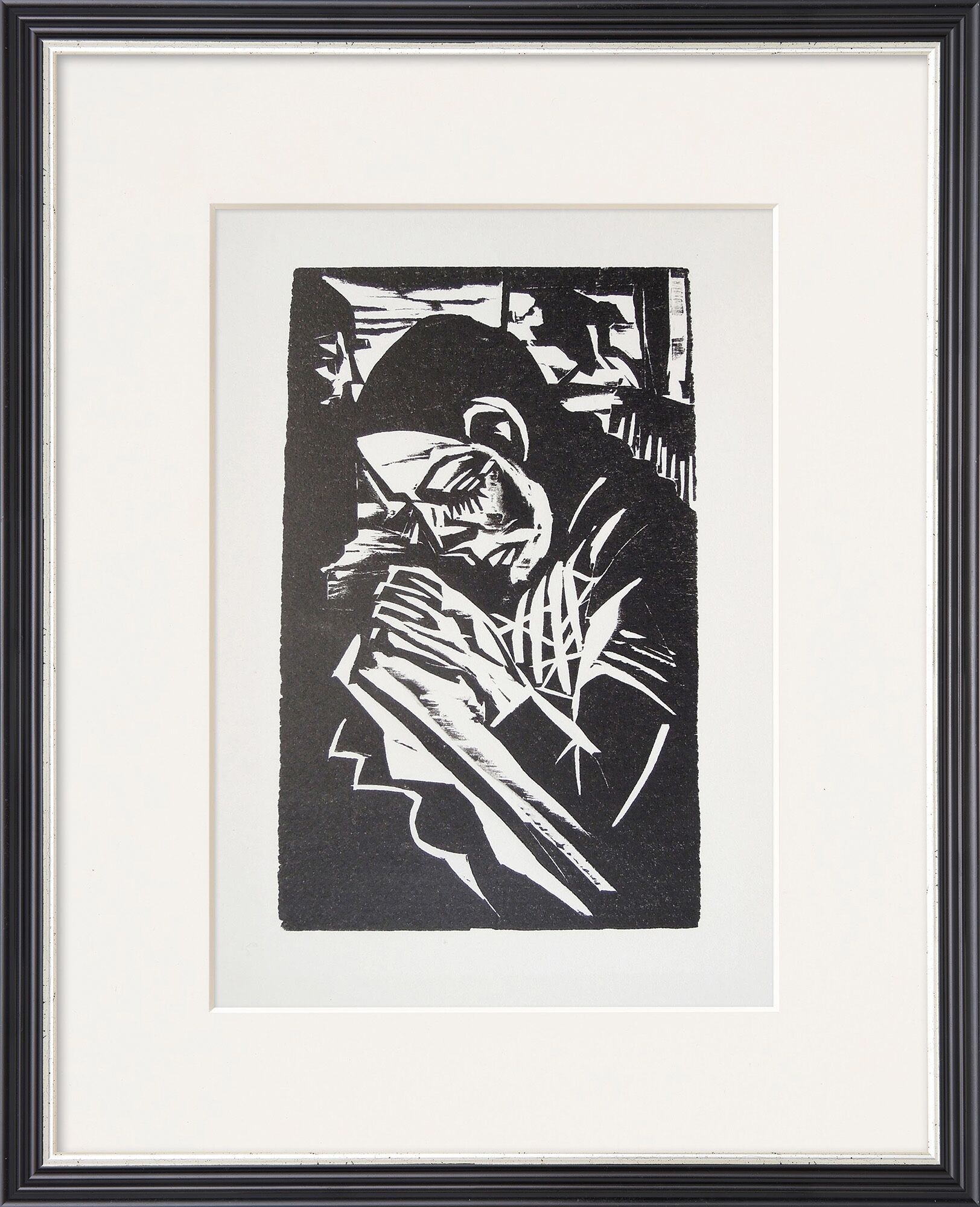 Bild "Stickendes Mädchen" (1923/1985) von Ernst Ludwig Kirchner