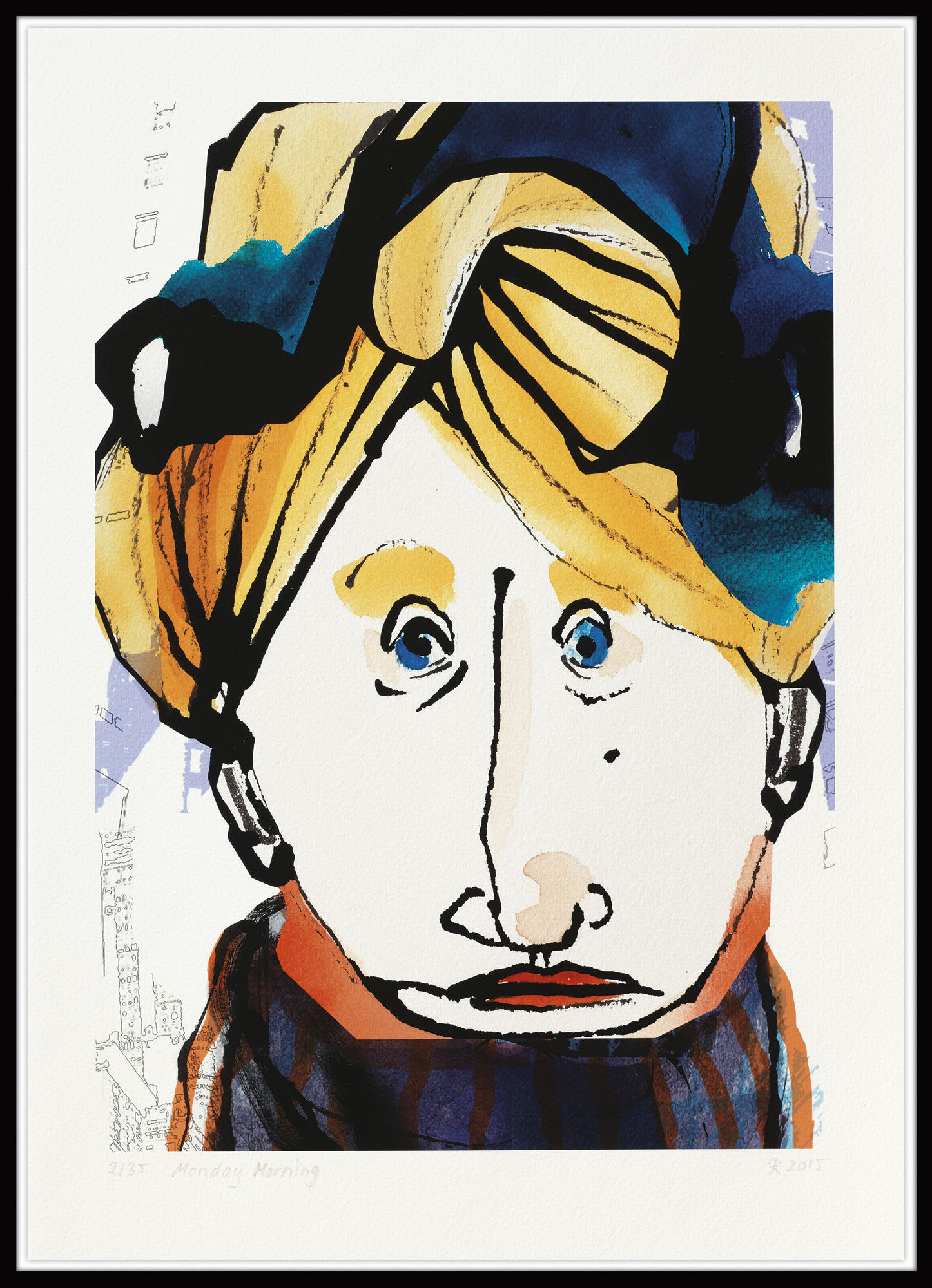 Tableau "Monday Morning" (2015) de Kadie Schmidt-Hackenberg