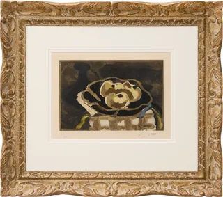Bild "Nature morte à la coupe de fruits" (1950)