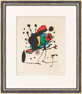 Bild "XV Premi Internacional de Dibuix Joan Miro" (1976) von Joan Miró
