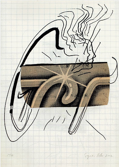 Bild "Vermutung" (2002) von Sigmar Polke