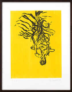 Picture "Female Nude" (2006) by Georg Baselitz