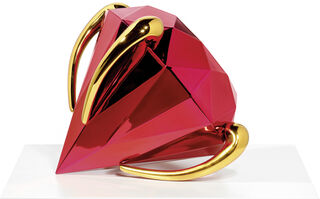 Skulptur "Red Diamond" (2020) von Jeff Koons