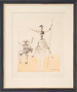 Bild "Don Quichotte & Sancho Pança" (1980)
